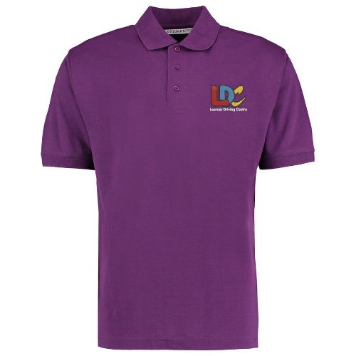 LDC Kustom Kit Klassic Polo With Superwash 60°C (Classic Fit) Dark Purple